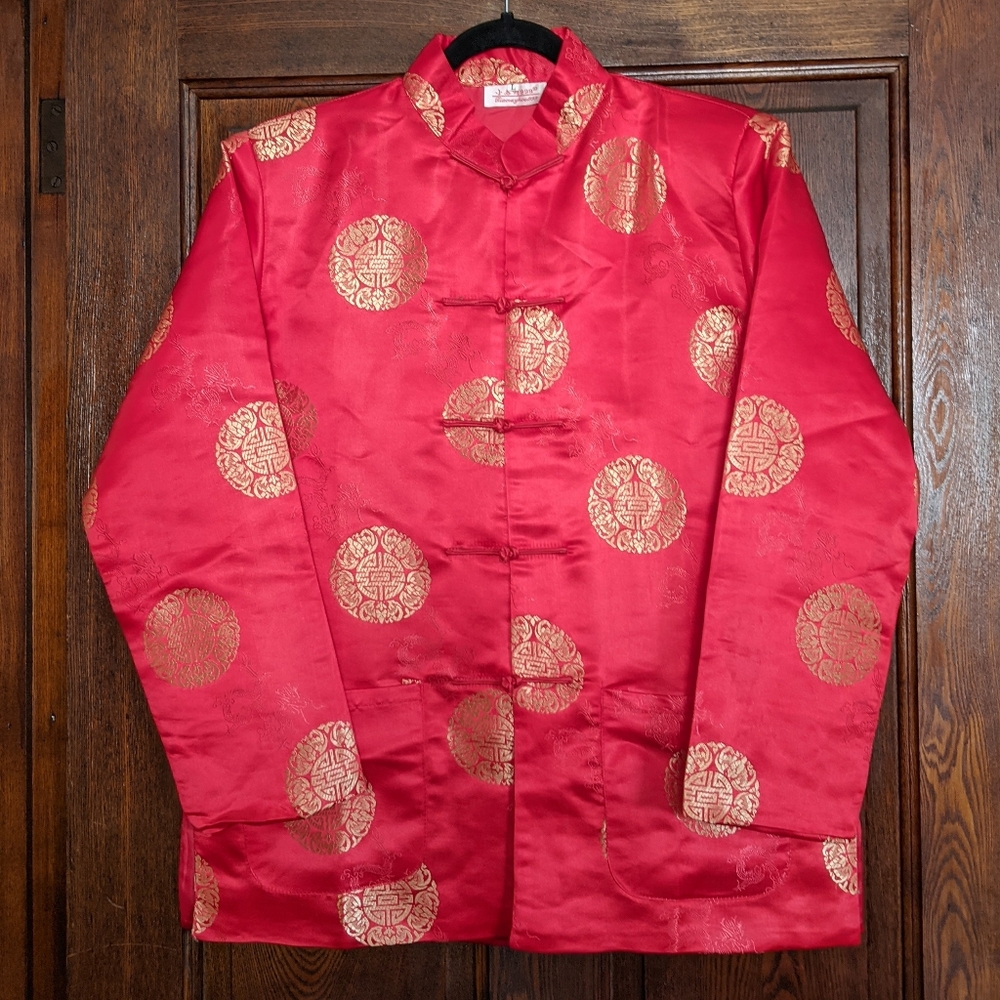 Chinese Changshan Groom Wedding Jacket
